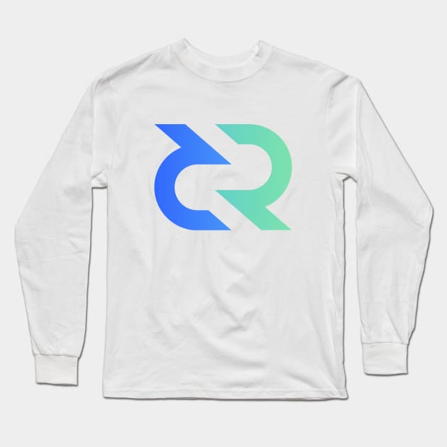 Decred logo Long Sleeve T-Shirt by CryptographTees